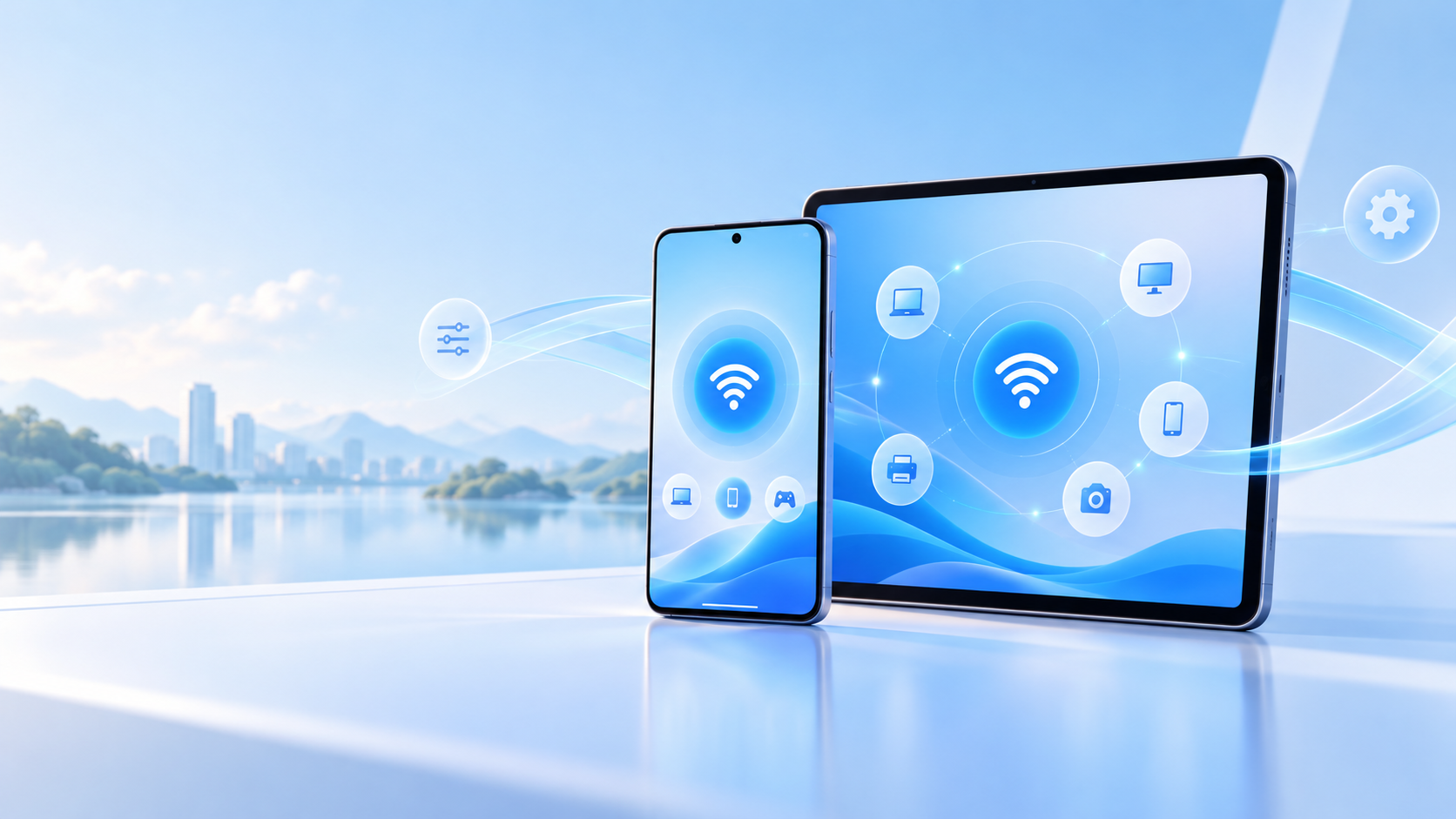 QuickQ Android 安装、授权与后台连接排查的蓝白色客户端操作示意图